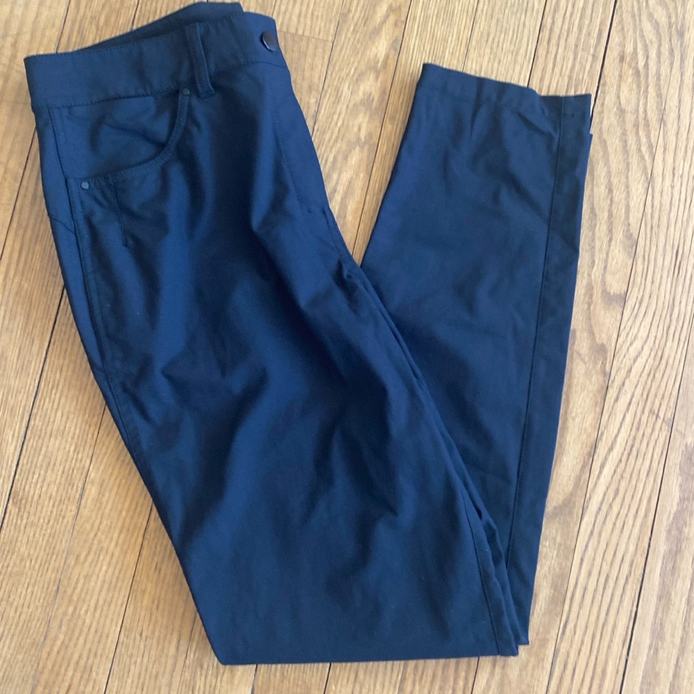 lululemon athletica Navy Stretch Straight-Leg Pants
